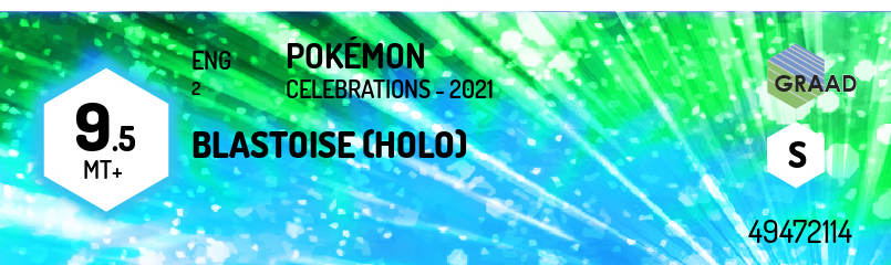 Blastoise (Holo) Pokémon - Celebrations - 2021 (2) Carta
