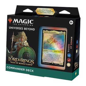 MTG COMMANDER DECK - RIDERS OF ROHAN - LORD OF THE RINGS TALES OF M.E. ENG