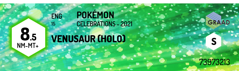 Venusaur (Holo) Pokémon - Celebrations - 2021 (15) Carta
