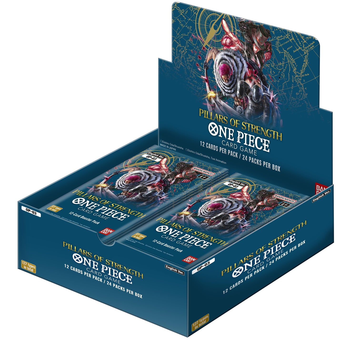 Pillars of Strength OP03 – One Piece Card Game Box (24 Bustine) ENG
