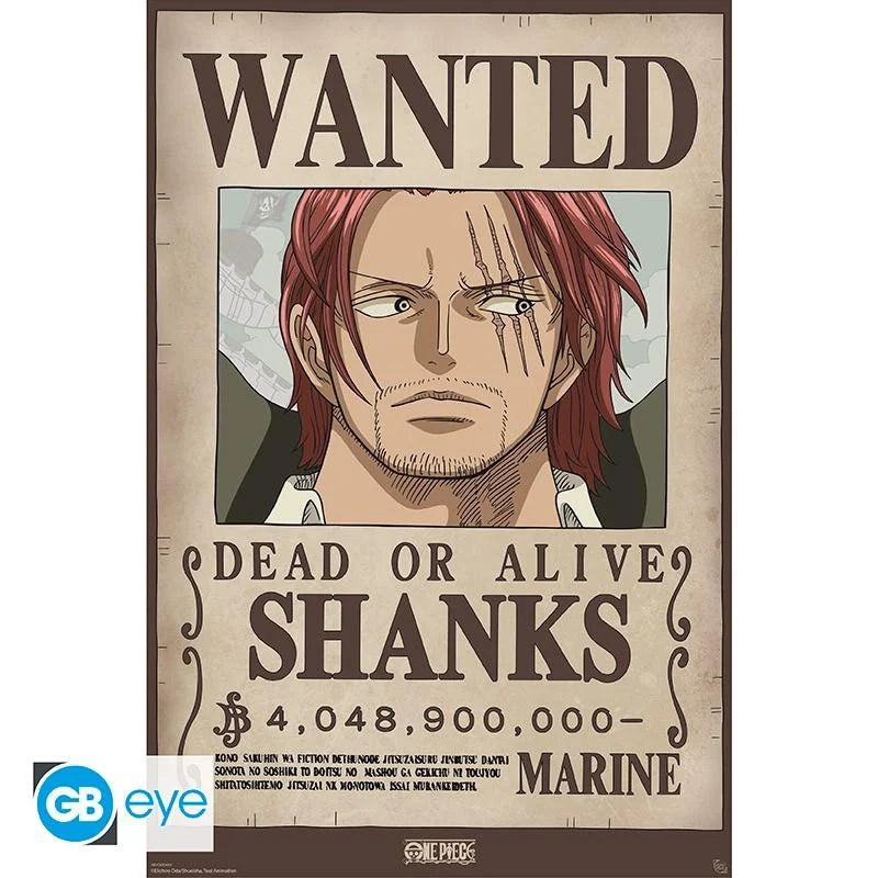 ONE PIECE - Wanted Shanks Wano