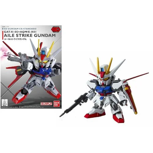 Super Deformed – EX-Standard Aile Strike Gundam – MODEL KIT- MK65616 – Gundam