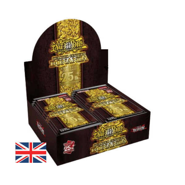 Yu-Gi-Oh Quarter Century Bonanza Box da 24 Buste – ENGLISH