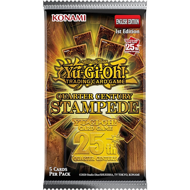 BOX YU-GI-OH! - QUARTER CENTURY STAMPEDE (24 BUSTE) - ENG