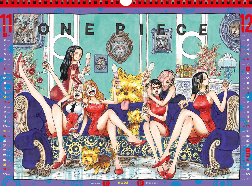 CALENDARIO ONE PIECE