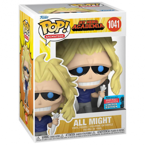 Funko Pop Animation 1041 - All Might - My Hero Academia (Exclusive 2021 Fall Convention Limited Edition)