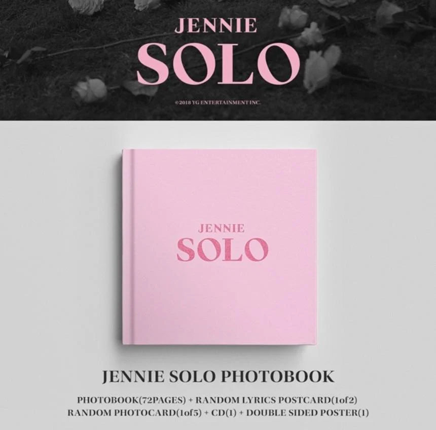 Jennie - Solo (CD+Photobook+Photocard)