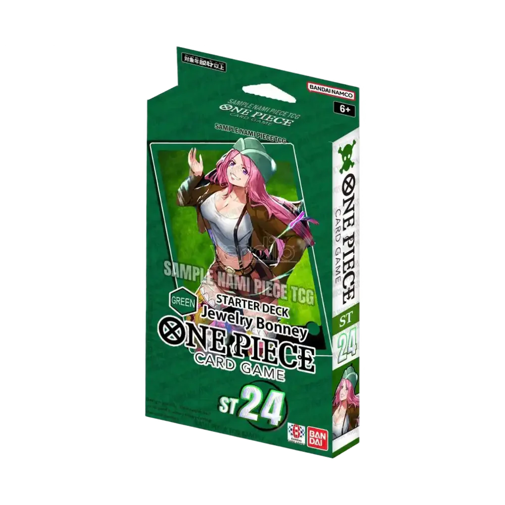 ST24 Green Jewelry Bonney – Starter Deck – One Piece Card Game