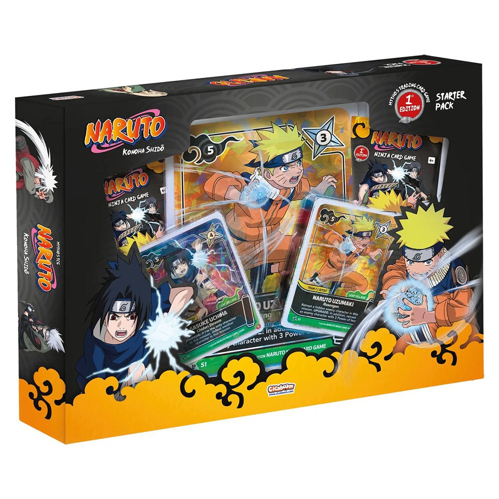 Naruto Mythos TCG – Starter Pack – Naruto & Sasuke (First Edition – ENG)