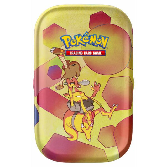 Scarlatto e Violetto 151 Mini Tin da collezione Kadabra e Hitmonlee (IT)