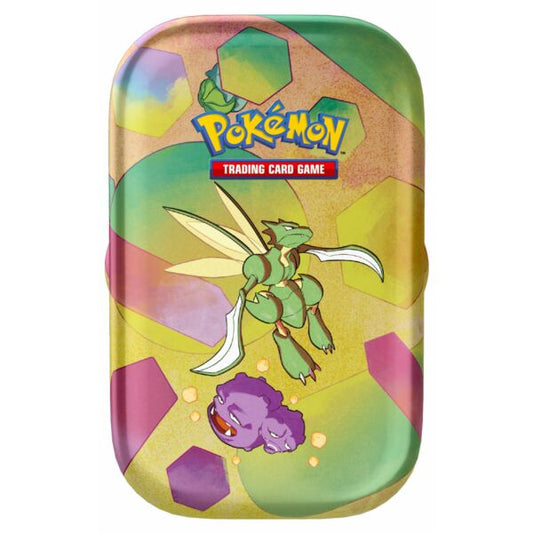 Scarlatto e Violetto 151 Mini Tin da collezione Scyther e Weezing (IT)