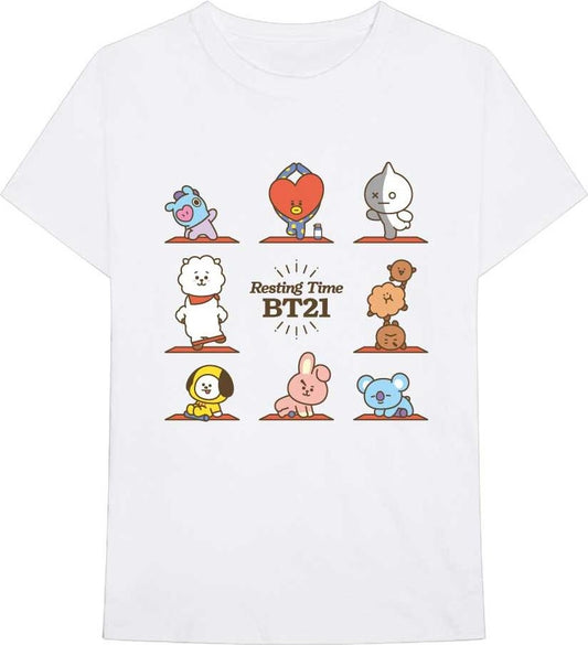 Bt21: Resting Time (T-Shirt Unisex Tg. M)