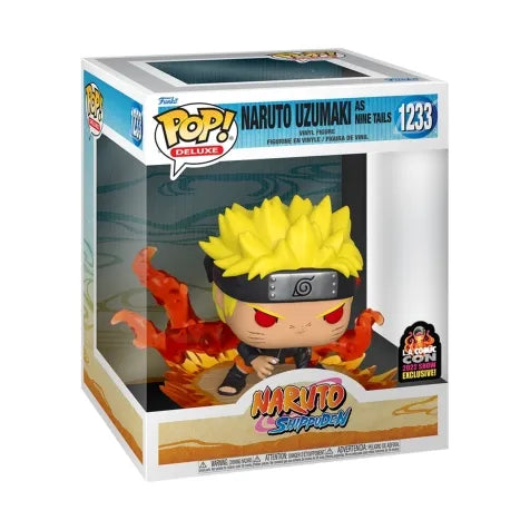 NARUTO SHIPPUDEN - NARUTO UZUMAKI AS NINE TAILS 9CM - FUNKO POP 1233