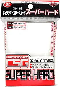 KMC Standard Sleeves - Clear Mat & Clear(60 Sleeves)