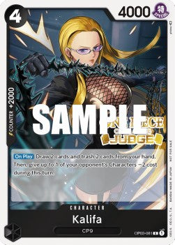 Kalifa (OP03-081) Judge