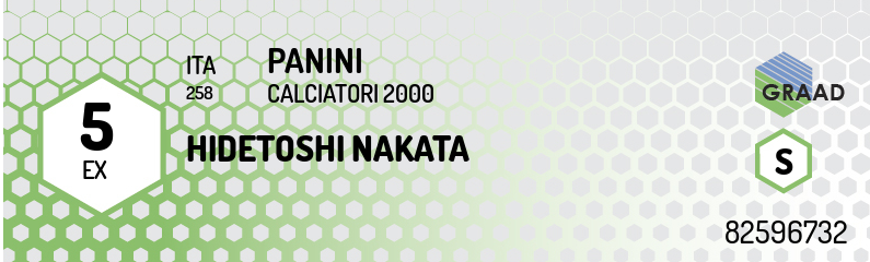 Hidetoshi Nakata Panini - Calciatori 2000 (258) Figurina