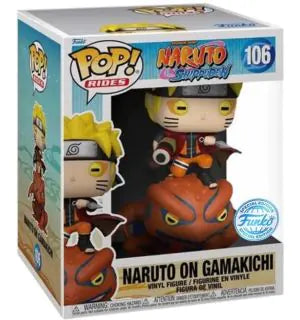 Funko Pop! Naruto  Naruto on Gamakichi (Special Edition)