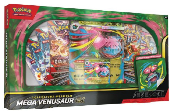 SV Megaevoluzione Fiamme Spettrali Mega Venusaur-EX (Premium Collection) IT