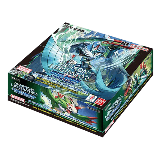 Digimon Extra Booster Digimon Liberator EX-07 (Display da 24 Buste) – ENGLISH