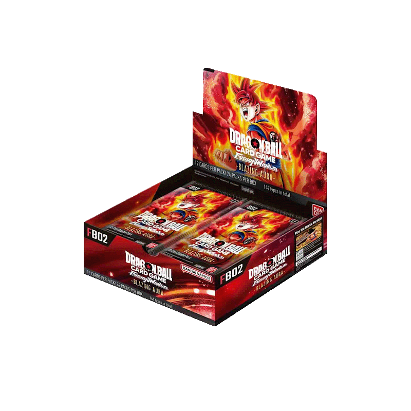 Dragon Ball Super Fusion World FB-02 Blazing Aura Booster Pack (24 Buste) – ENGLISH