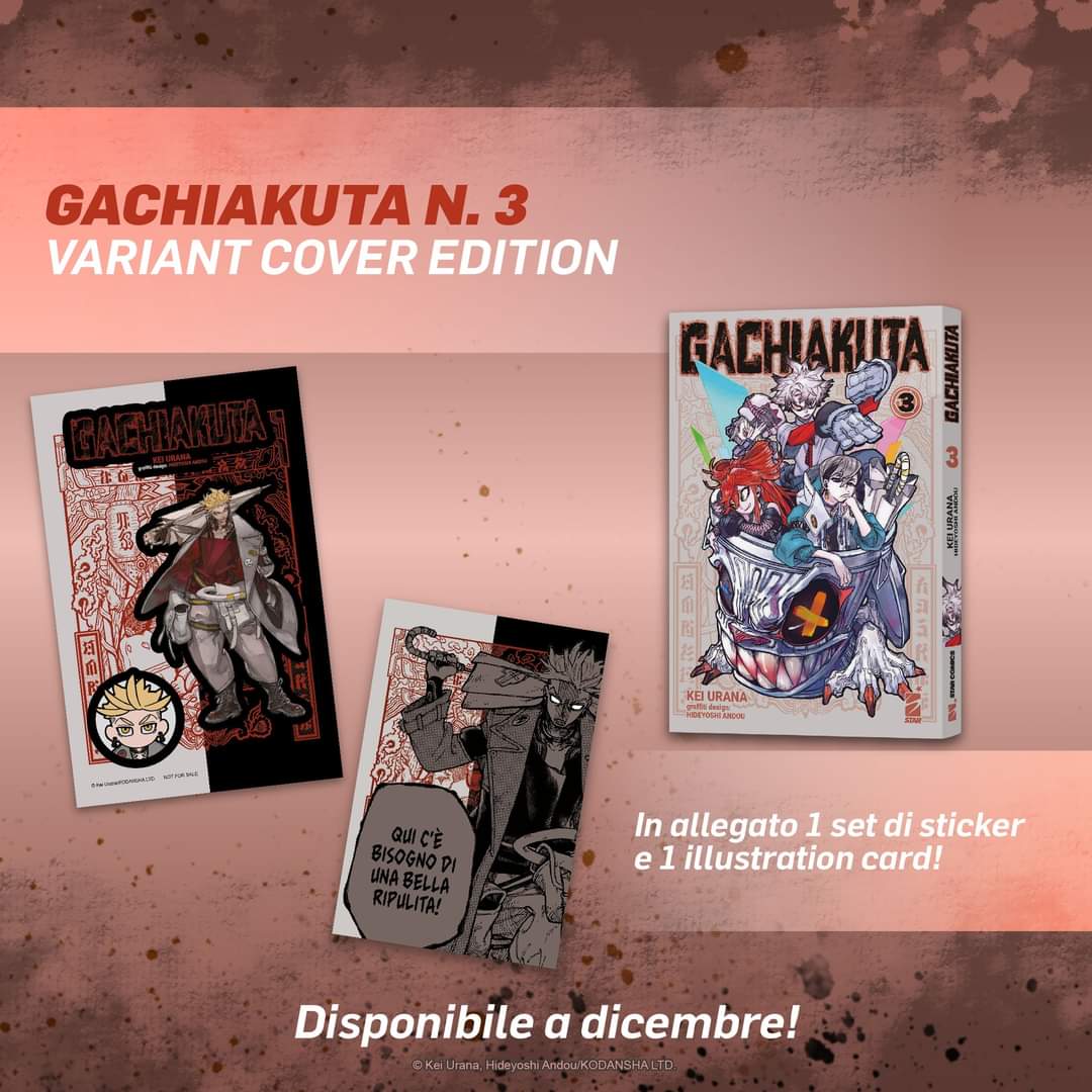 GACHIAKUTA Nr. 3 VARIANT COVER