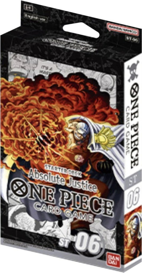 One Piece Card Game Starter Deck Absolute Justice – ST06 ENG