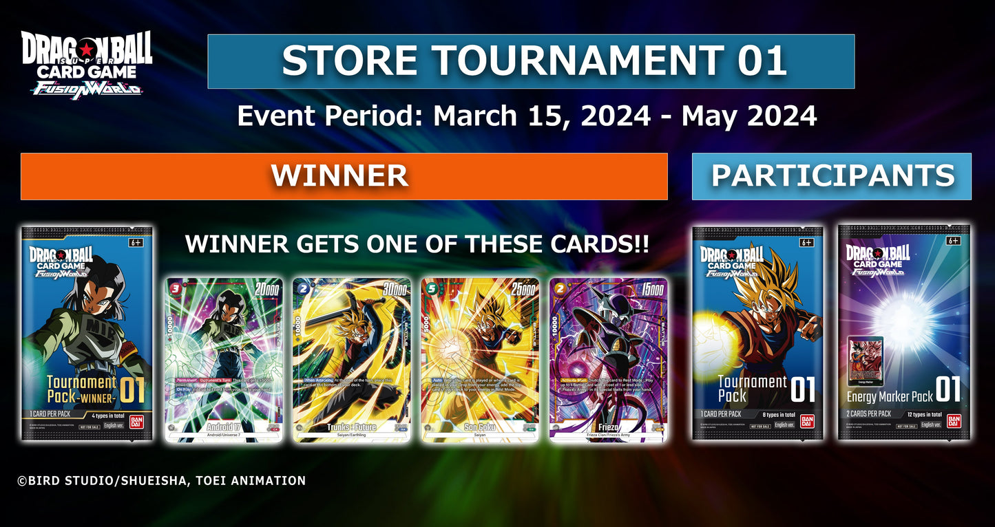 Tournament Pack 01 -Winner- [Fusion World]