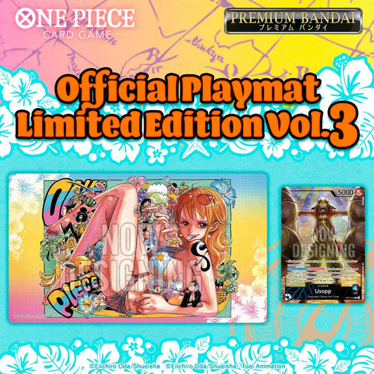 One Piece Card Game Official Playmat Limited Edition Vol.3