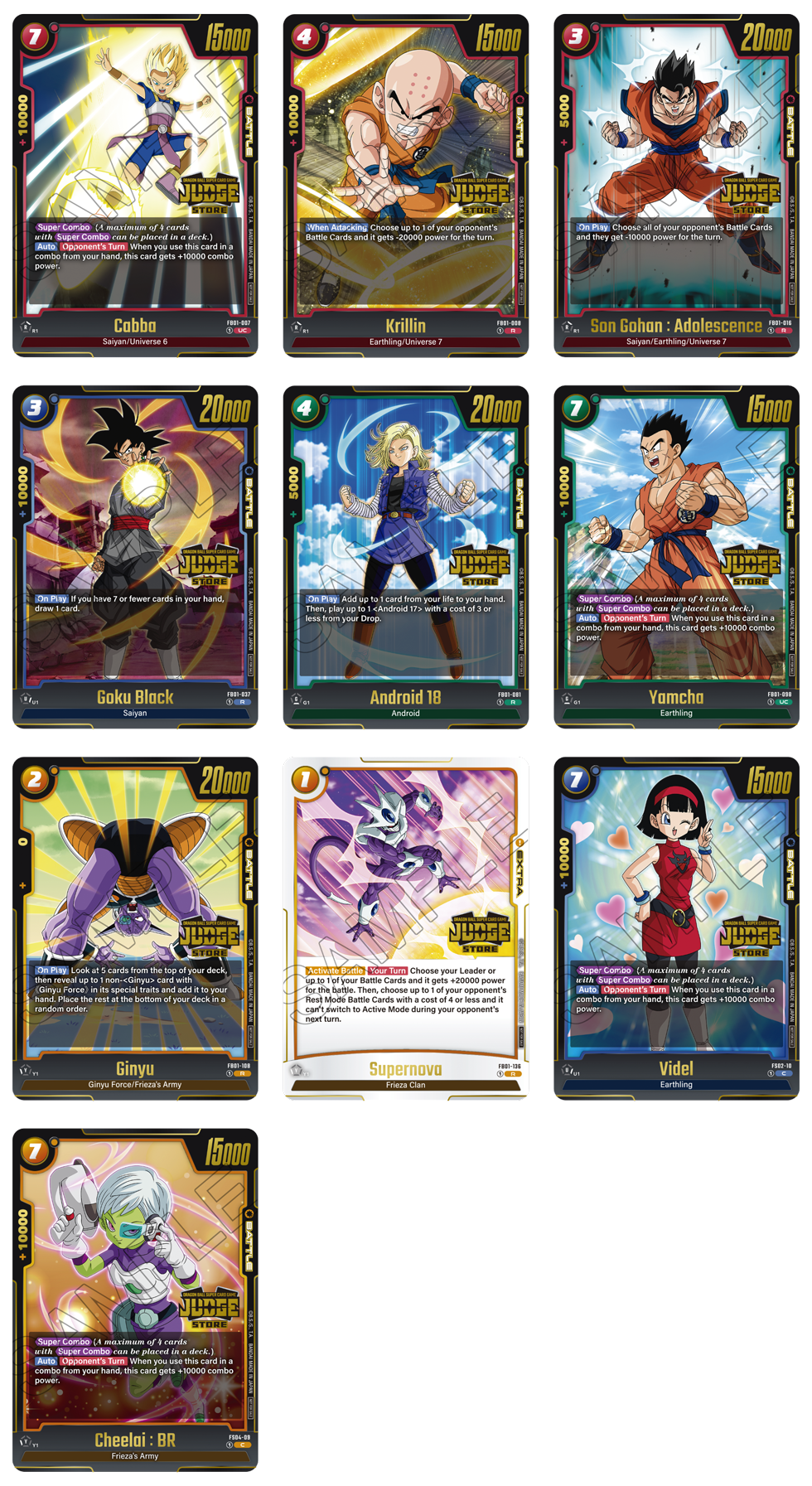 Judge Pack 01 [Fusion World]