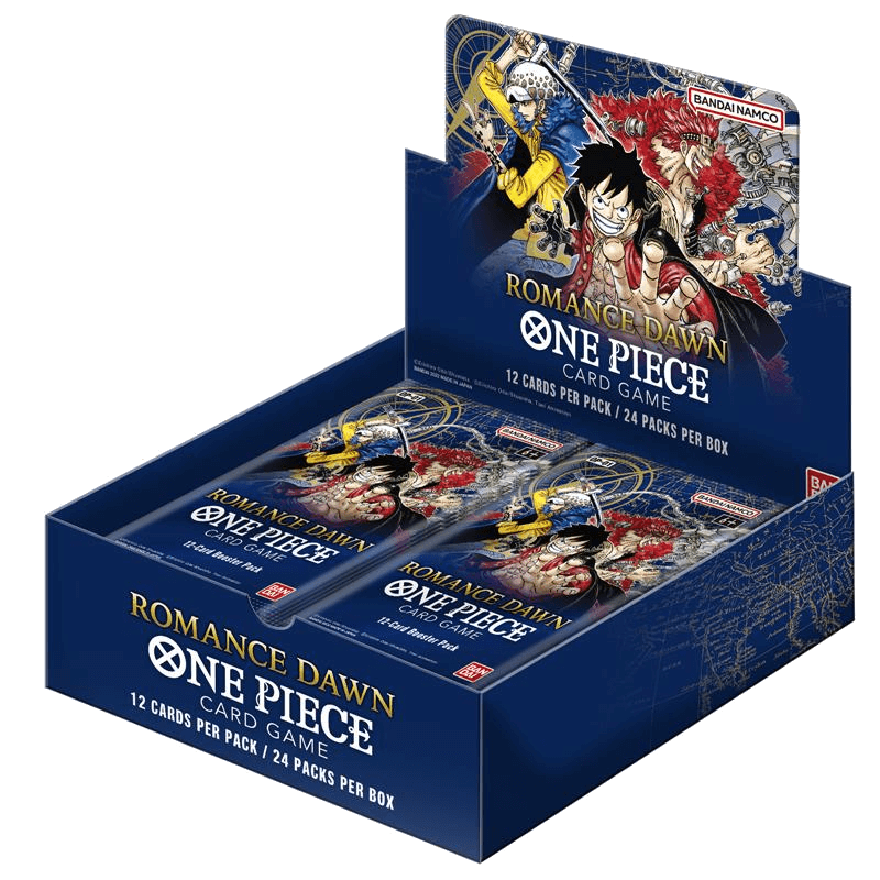 One Piece Card Game Romance Dawn OP-01 (Ristampa 2023) – Box da 24 Buste – ENGLISH