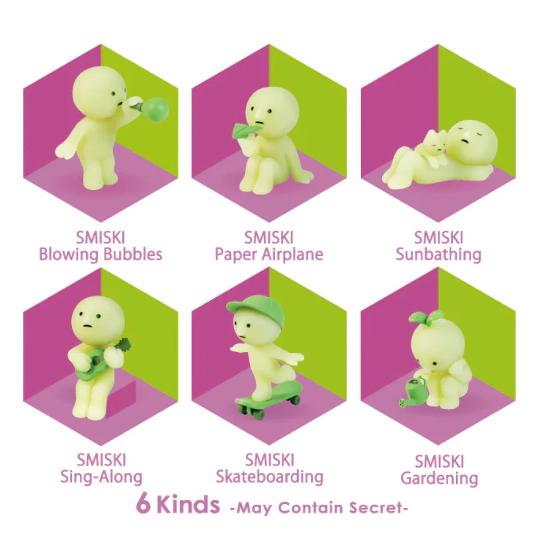 SMISKI SUNDAY SERIES (GLOW IN THE DARK) x 1