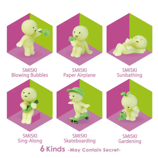 SMISKI SUNDAY SERIES (GLOW IN THE DARK) x 1