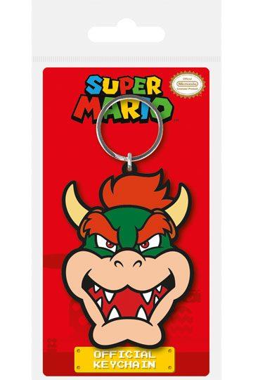 SUPER MARIO BOWSER RUBBER KEYCHAINS