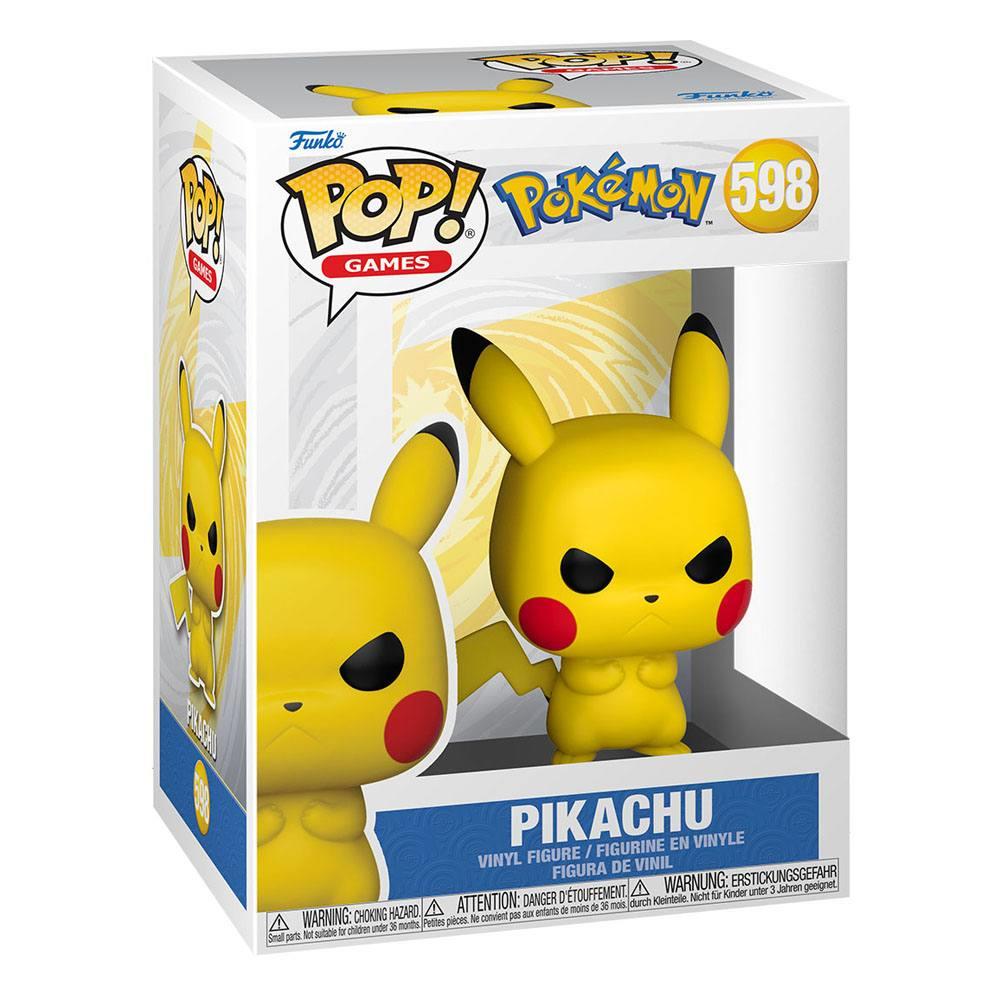 POKEMON GRUMPY PIKACHU POP