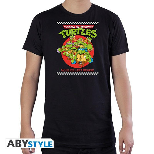 TMNT PIZZA GROUP TSHIRT TG L