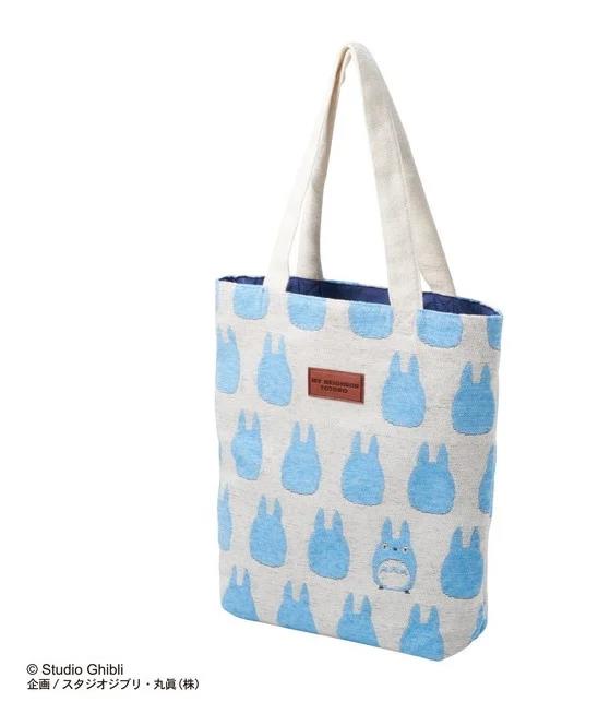 MY NEIGHBOR TOTORO TOTE BAG BLUE TO