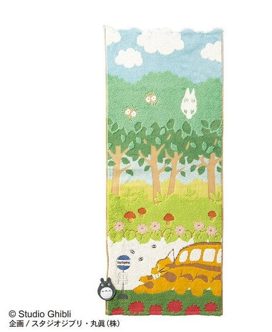 TOTORO CATBUS ON THE WAY TOWEL