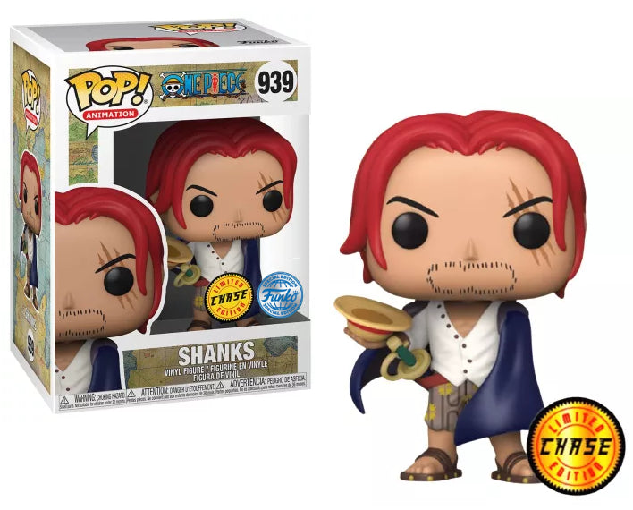 Funko Pop! Animation One Piece Shanks Chase Edition #939