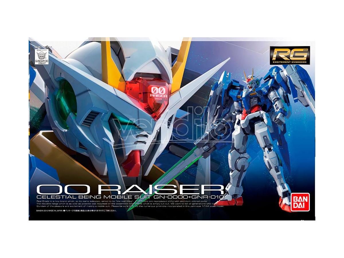 Gundam Real Grade RG Model Kit OO Raiser+GNR 010 1/144 Bandai
