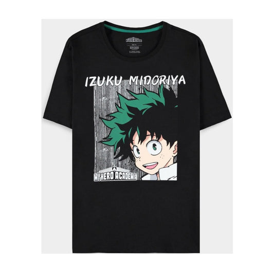 IZUKU MIDORIYA FACE T-SHIRT MY HERO ACADEMIA TG\S