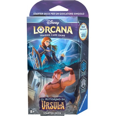 Lorcana - Il Ritorno di Ursula - Starter Deck Zaffiro/Acciaio (ITA)