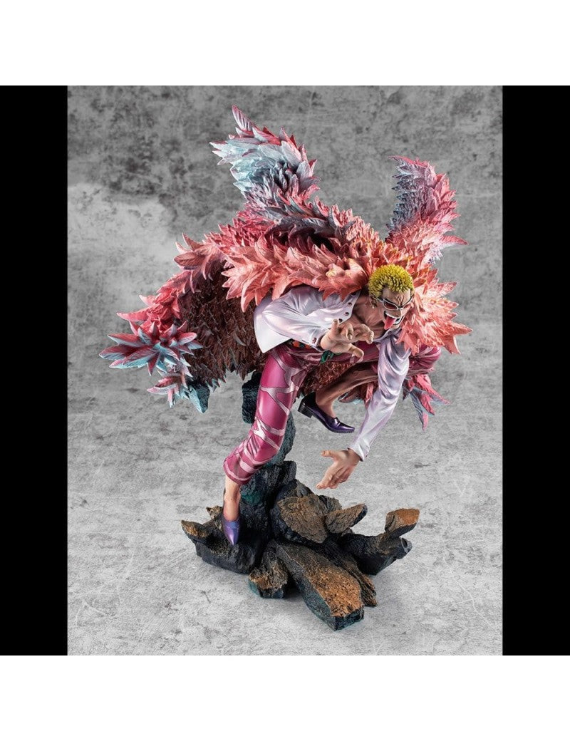 ONE PIECE - Heavenly Demon Donquixote Doflamingo Excellent Model P.O.P PVC Statue SA-Maximum 35 Cm RE-RUN