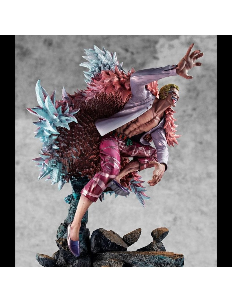 ONE PIECE - Heavenly Demon Donquixote Doflamingo Excellent Model P.O.P PVC Statue SA-Maximum 35 Cm RE-RUN