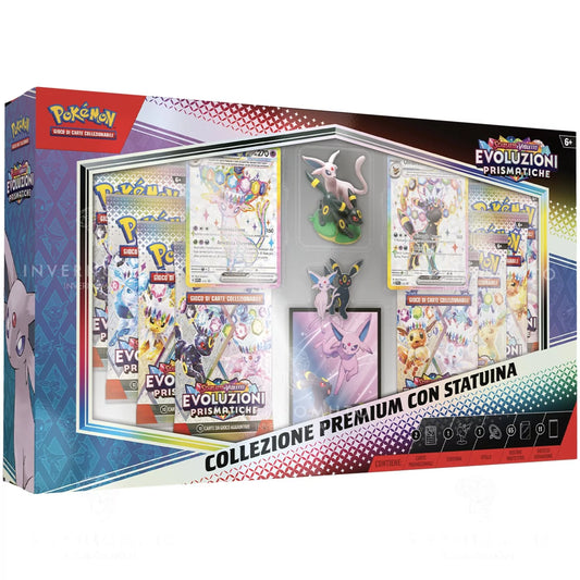 Pokemon Evoluzioni Prismatiche - Collezione Premium con Statuina ( IT)