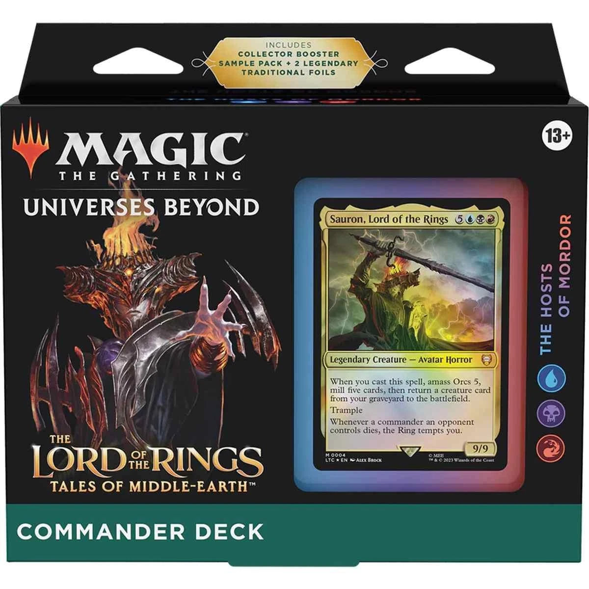Lord of the Rings - Mazzo Commander Deck The Hosts of Mordor ENG mtg Magic