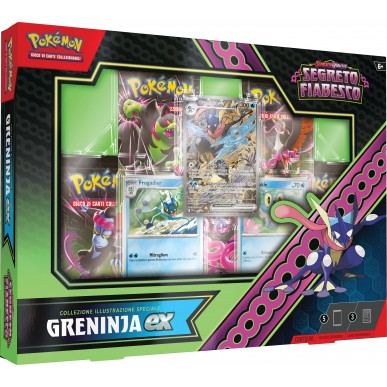 Scarlatto & Violetto: Segreto Fiabesco - Greninja ex - Collezione Illustrazione Speciale (ITA)