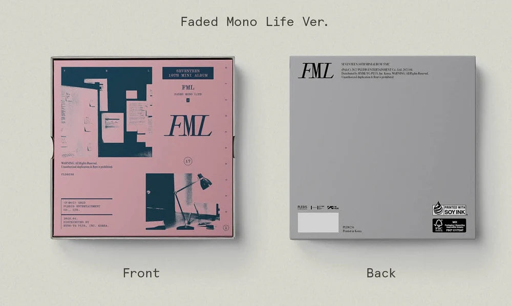 SEVENTEEN - 'FML' (10th Mini Album) Photobook Ver.